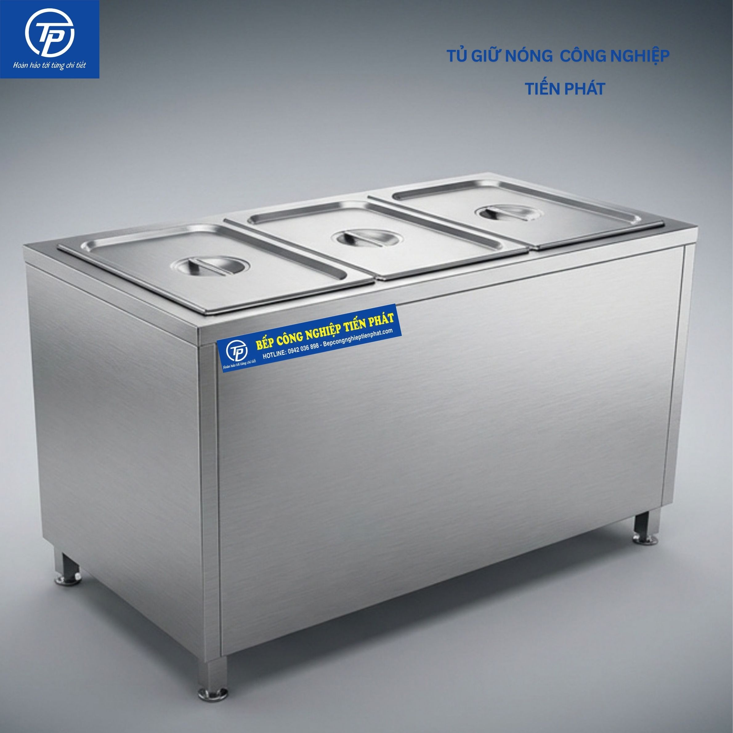 Tủ Giữ Nóng Thức Ăn 3 Khay